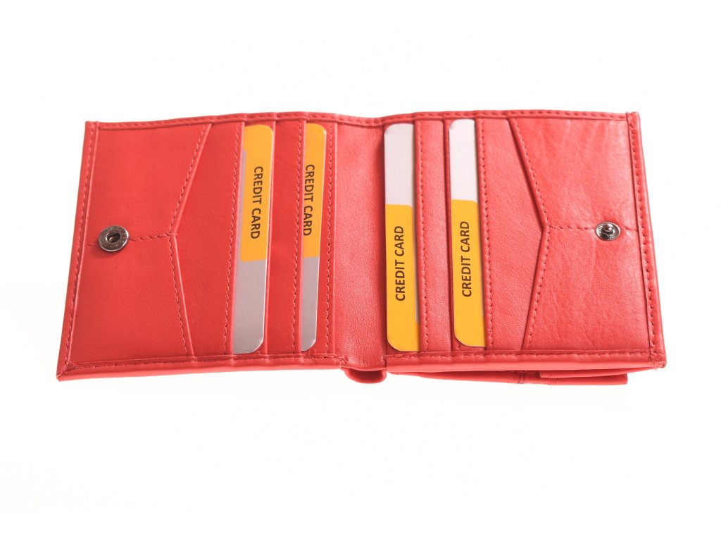 Cestovní kožená peněženka KUBÁT malá