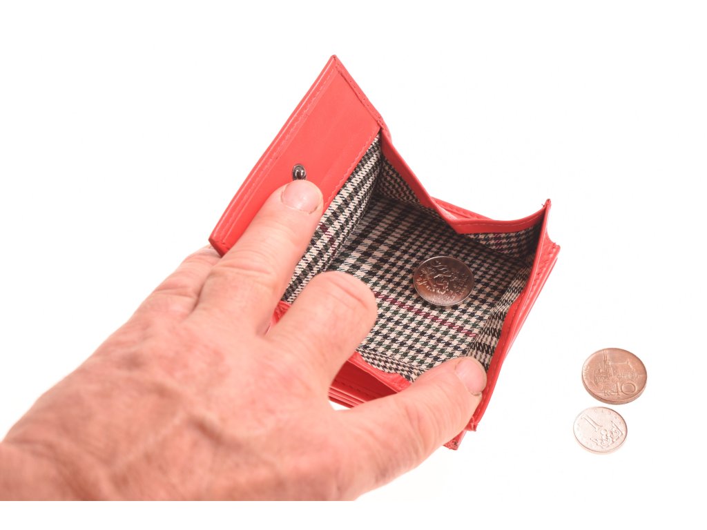 Ručně vyráběná kožená peněženka KUBÁT