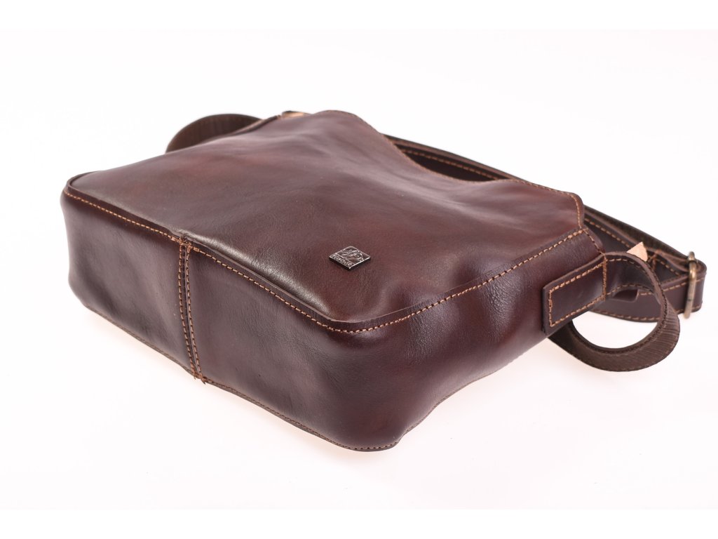 Kožená kabelka Cinka přes rameno