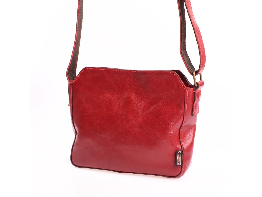 Dámská kožená kabelka Cinka