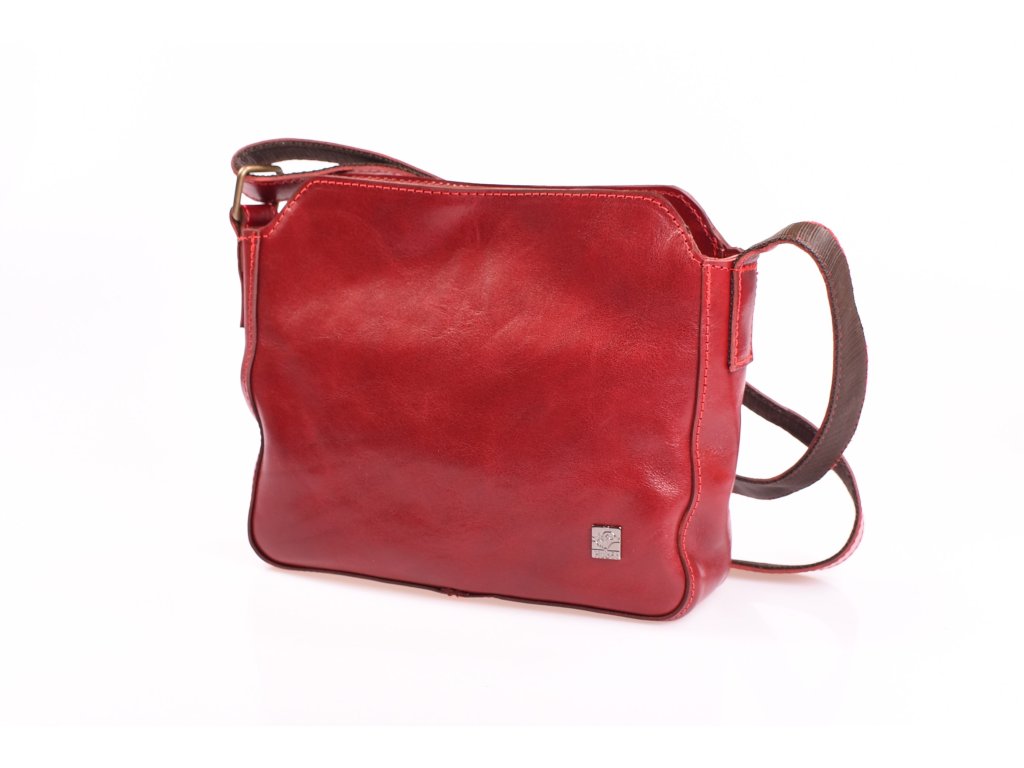 Kožená kabelka Cinka přes rameno