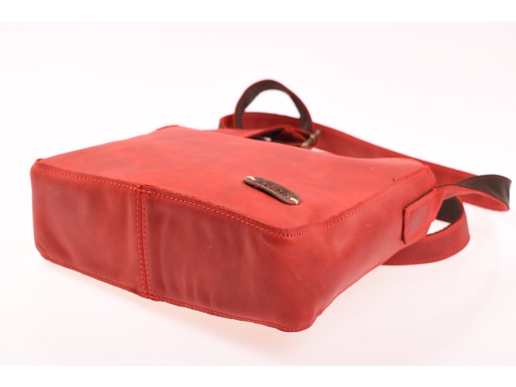 Kožená kabelka Cinka přes rameno