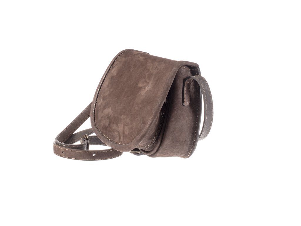 Kožená lovecká kabelka s přezkou