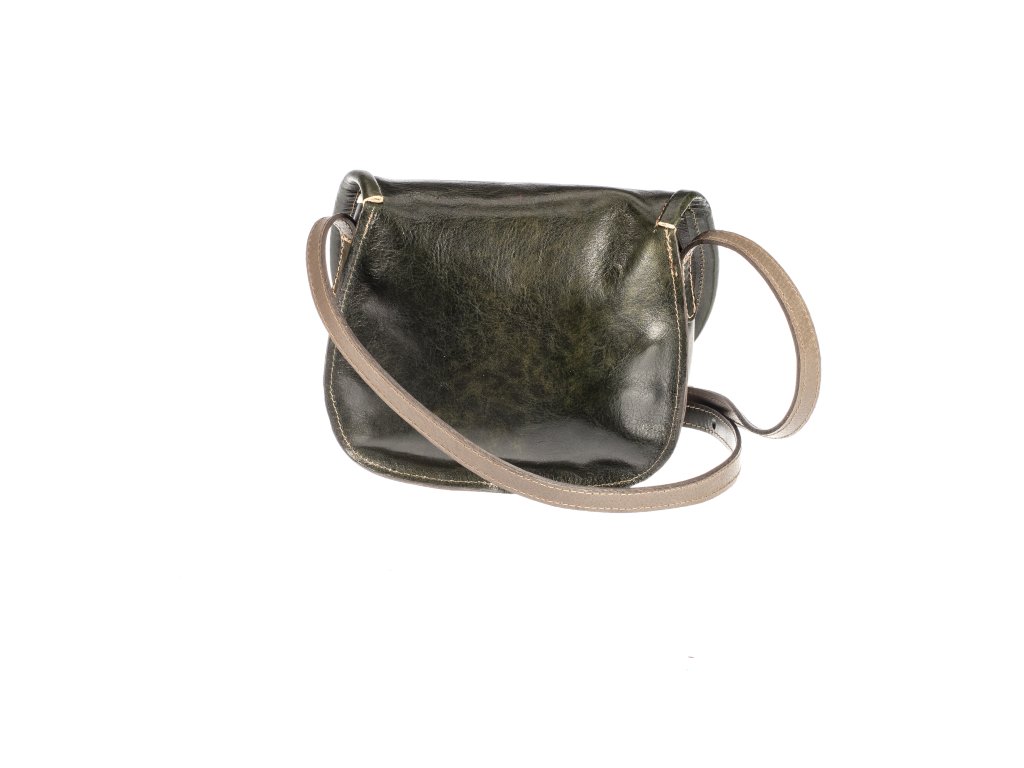 Lovecká kožená kabelka malá