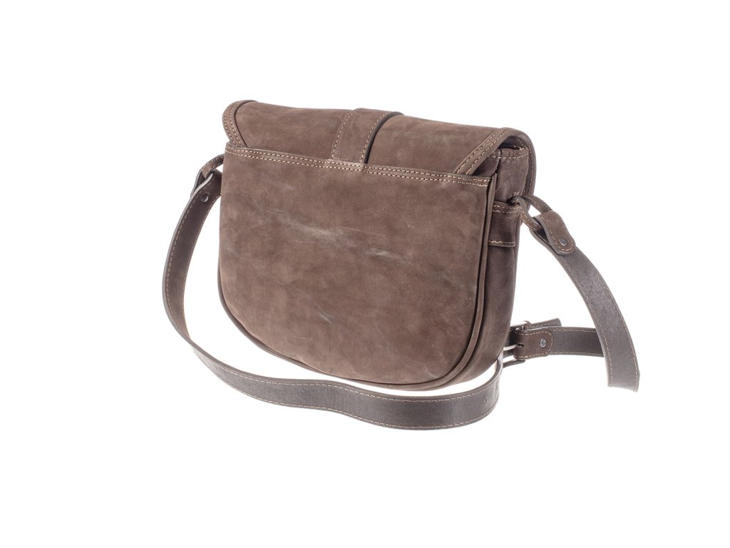 Detail kožené kabelky Retro