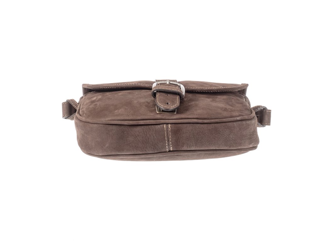 Kožená kabelka s přezkou Retro