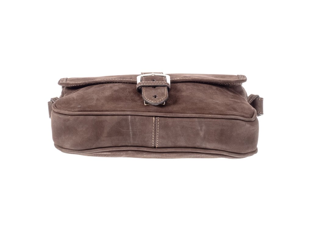 Kožená aktovka přes rameno Pepa