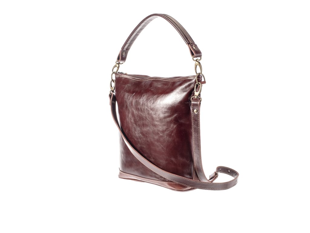 Dámská kožená kabelka Jana