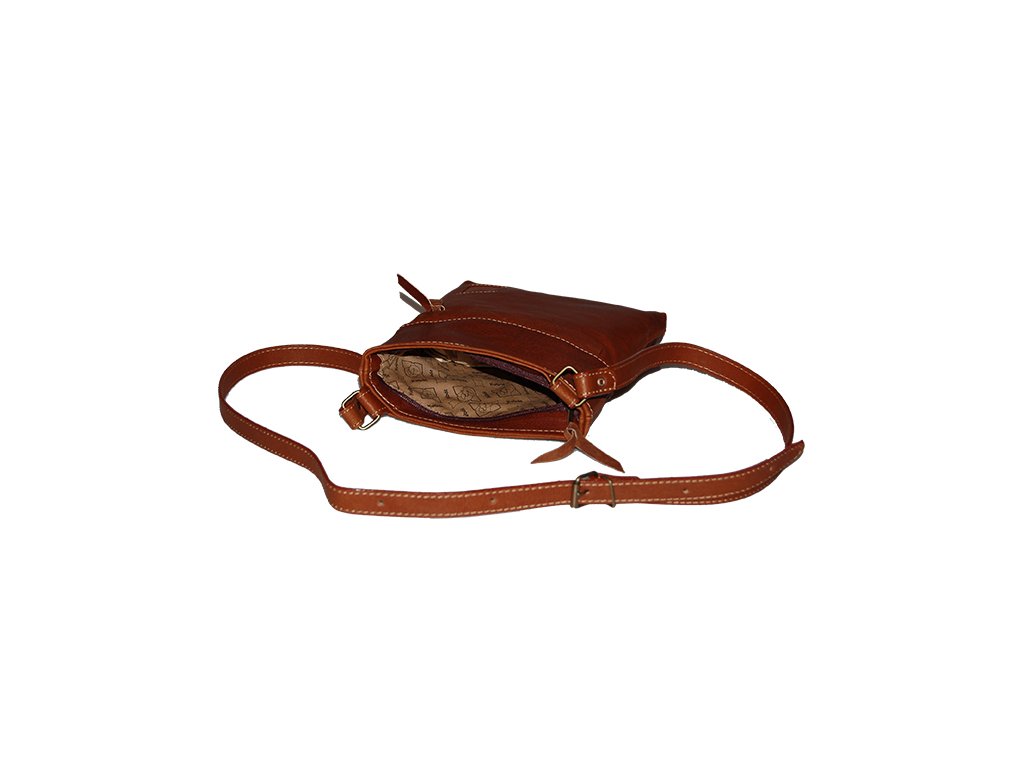 Malá kožená kabelka Helí