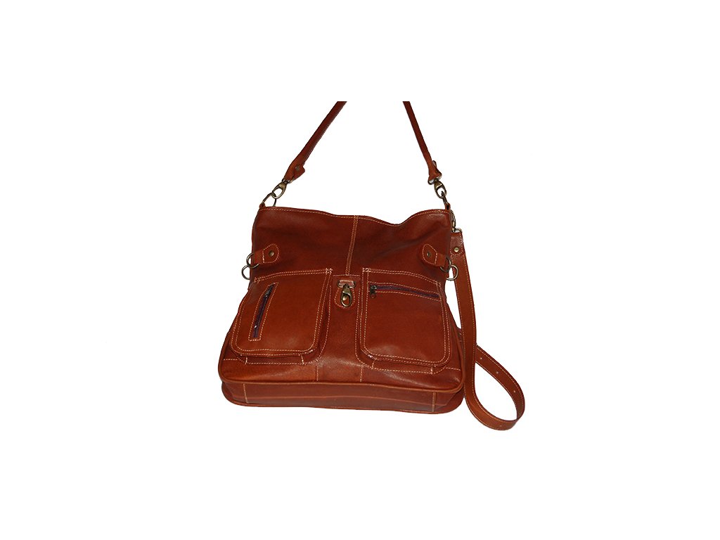 Dámská kožená kabelka Karolína
