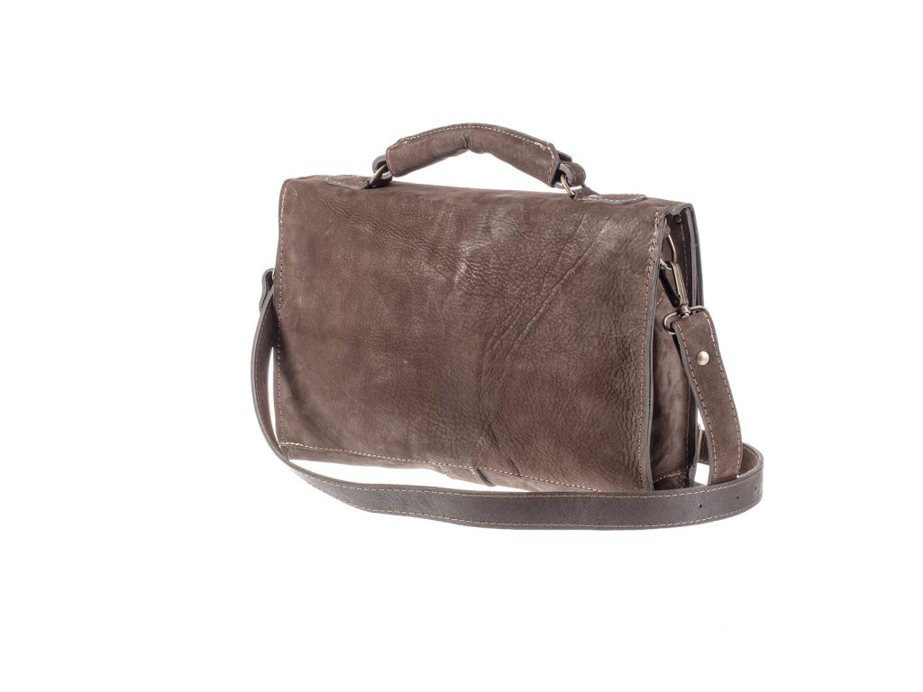 Detail kožené aktovky Haus