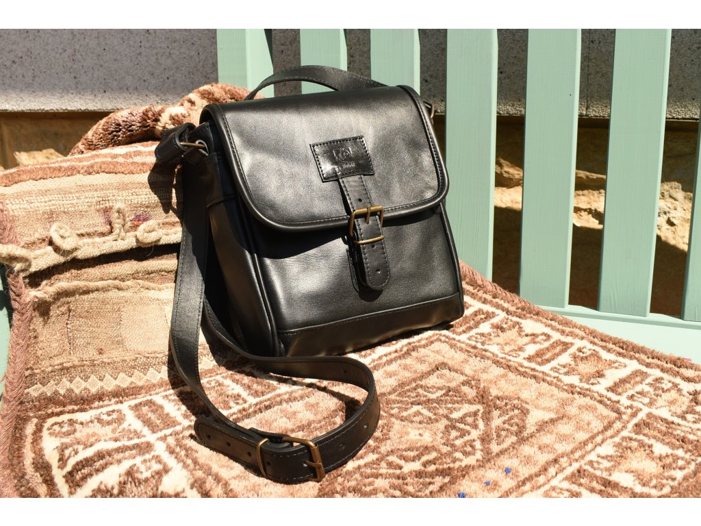 Kožená taška přes rameno Man