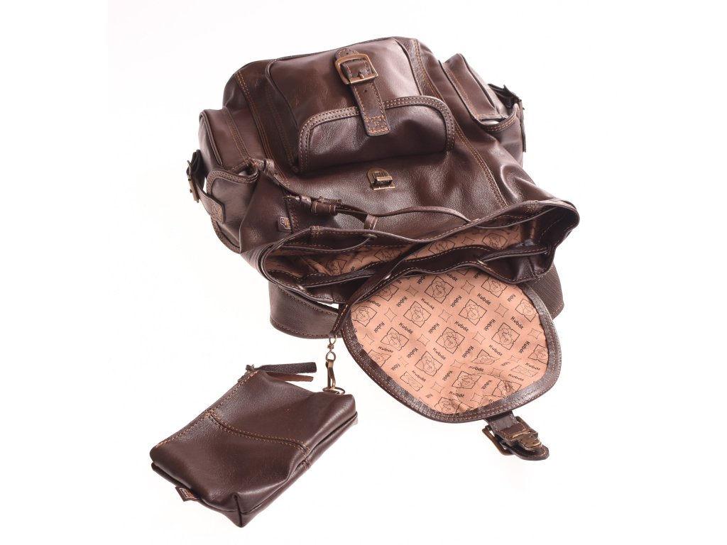 Detail materiálu batohu Vašek