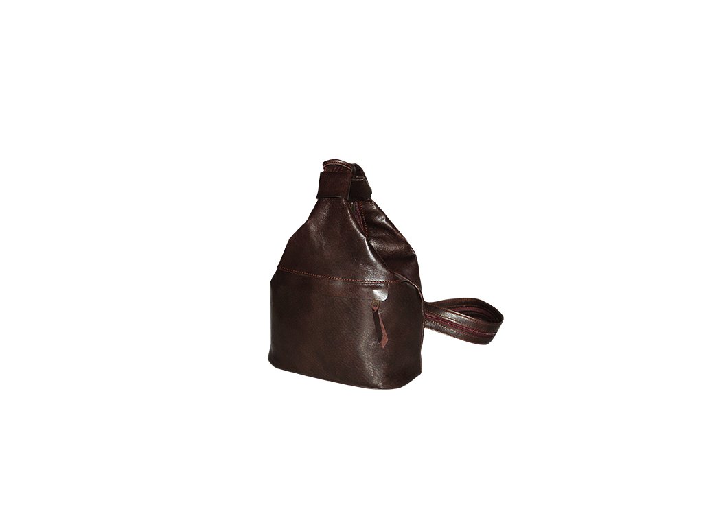 Kožený vak Gábina – ruční výroba
