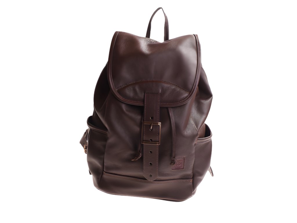 Kožený batoh Láhev – větší formát