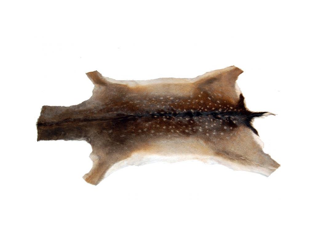 Přírodní kožešina KUBÁT daněk skvrnitý