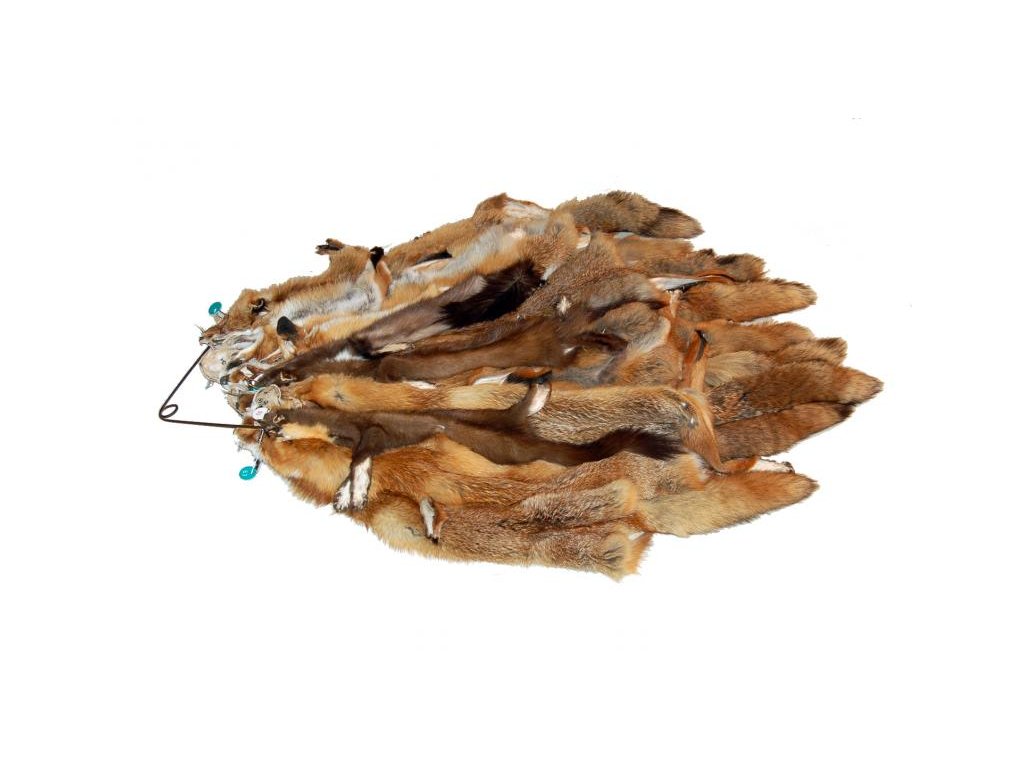 Přírodní kožešina KUBÁT liška divoká