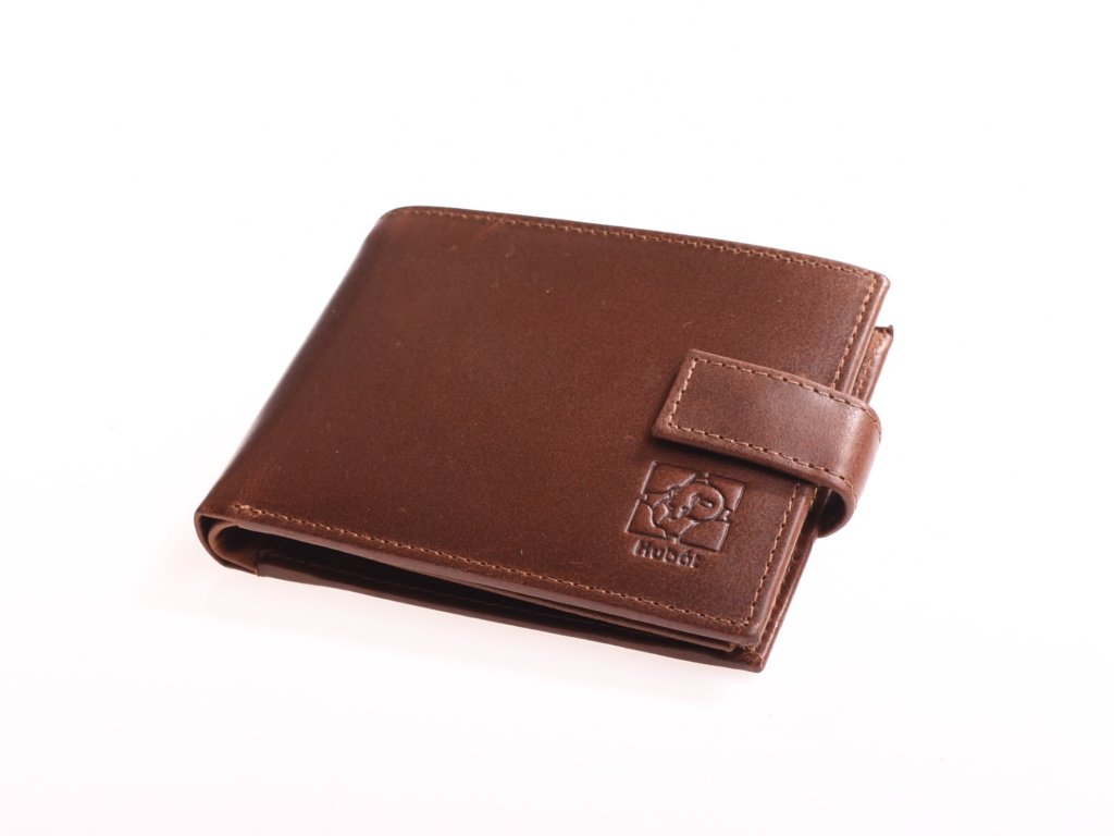 Pánská kožená peněženka KUBÁT se zápinkou