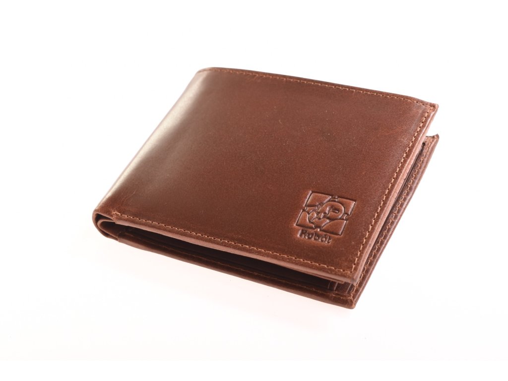 Pánská kožená peněženka KUBÁT se zápinkou